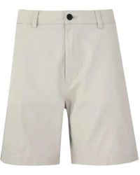 BOSS - Straight-Fit Chino Shorts - Lyst