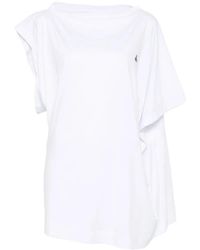 Vivienne Westwood - Hebo Draped-Detail T-Shirt - Lyst