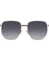 Etro - Geometric-Frame Sunglasses - Lyst