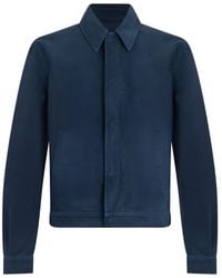 Fendi - Logo-Print Button-Up Jacket - Lyst