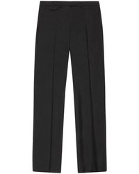 Bally - Pressed-Crease Mohair Tailored Trousers - Lyst