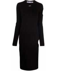 Off-White c/o Virgil Abloh - Off White Dresses Black - Lyst