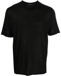Roberto Collina - Short-sleeve Silk T-shirt - Lyst