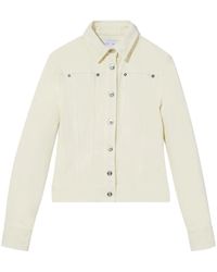 Proenza Schouler - Buttoned Panelled Denim Jacket - Lyst