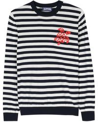 Vilebrequin - Bengal-Stripe Fine-Knit T-Shirt - Lyst