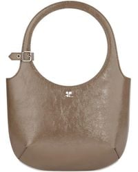 Courreges - Holy Leather Tote Bag - Lyst