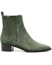 SCAROSSO - Oliva Suede Ankle Boots - Lyst