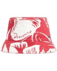 DSquared² - Dancing Flowers Bucket Hat - Lyst