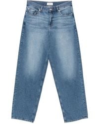 Les Deux - Faded Wide-Leg Jeans - Lyst