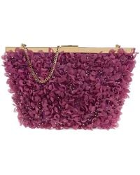 Jimmy Choo - Ganache Chain-Strap Clutch Bag - Lyst
