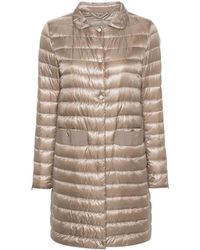 Herno - Quilted Padded Coat - Lyst