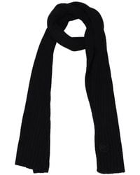 Michael Kors - Ribbed Logo-Patch Scarf - Lyst