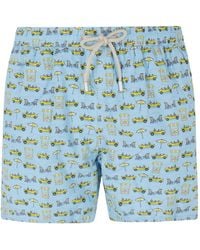 MC2 Saint Barth - Lighting Micro Fantasy Graphic-Print Swim Shorts - Lyst