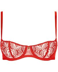 Aubade - Losing My Mind Embroidered Bra - Lyst