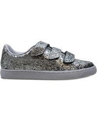 PUMA - Basket Starp Glitter Sneakers - Lyst