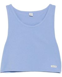 Sporty & Rich - Cropped Tank Top - Lyst