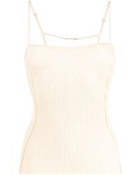Jacquemus - Le Haut Sierra Ribbed Tank Top - Lyst