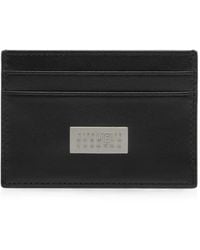 MM6 by Maison Margiela - Leather Card Holder - Lyst