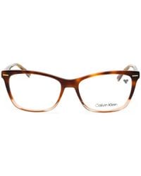 Calvin Klein - Brille Mit Eckigem Gestell - Lyst