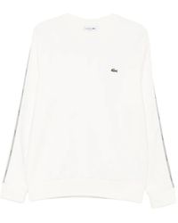 Lacoste - Sweat À Patch Logo - Lyst