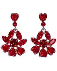Simone Rocha - Heartbloom Drop Earrings - Lyst