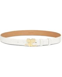 Courreges - Viper Leather Belt - Lyst