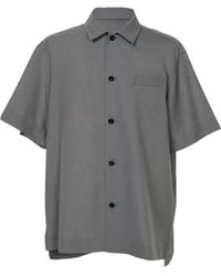 Sacai - Welt-Pocket Button-Fastening Shirt - Lyst
