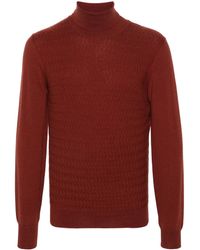 Corneliani - Strickpullover Mit Geprägtem Muster - Lyst