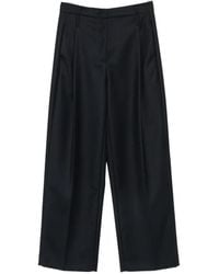 Tela - Pleated Wide-Leg Trousers - Lyst