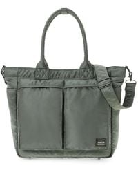 Porter-Yoshida and Co - Tanker Logo-Patch Tote Bag - Lyst