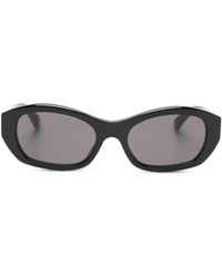 Balenciaga - Bb Logo-Plaque Sunglasses - Lyst