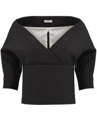 Ferragamo - Short-sleeve Knitted Top - Lyst