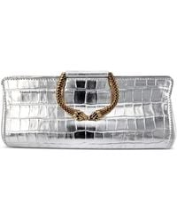 Madison Maison - Moc Croc Clutch Bag - Lyst