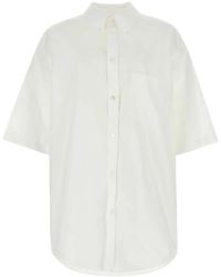 Balenciaga - Metal Bb Stencil Shirt - Lyst