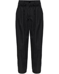 Isabel Marant - Mayera Pinstripe Wool Trousers - Lyst