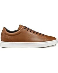 Geox - Baltmoore Leather Lace-Up Sneakers - Lyst
