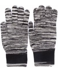 Missoni Striped-knit Gloves - Black