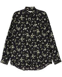 CALMLENCE - Flower-Print Shirt - Lyst