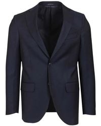 Al Duca d'Aosta - Wool Single-Breasted Blazer - Lyst