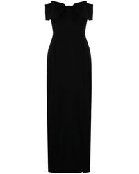 Pinko - Dress With Bow - Lyst