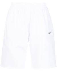 Off-White c/o Virgil Abloh - Pantalones cortos de deporte con estampado Scribble Diag - Lyst