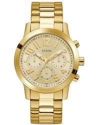 Guess - Montre En Acier Inoxydable 44 Mm - Lyst