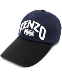 KENZO - Embroidered-logo Baseball Cap - Lyst