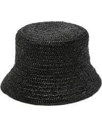 Helen Kaminski - Woven-Raffia Bucket Hat - Lyst