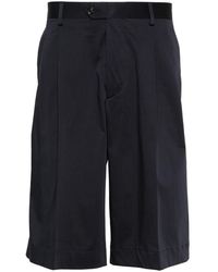 Lardini - Pleat-detail Tailored Shorts - Lyst