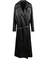Balenciaga - Cappotto Con Cintura - Lyst