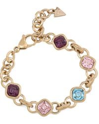 Guess - Mamounia Armband Met Vierkante Bedel - Lyst