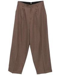 Gcds - Pinstripe-Pattern Pleated Trousers - Lyst