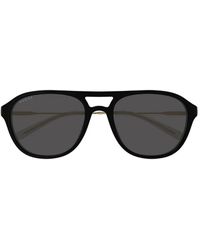 Gucci - Low Nose Bridge Fit Navigator Sunglasses - Lyst