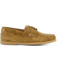 Atelier Verdi - Suede Boat Shoes - Lyst